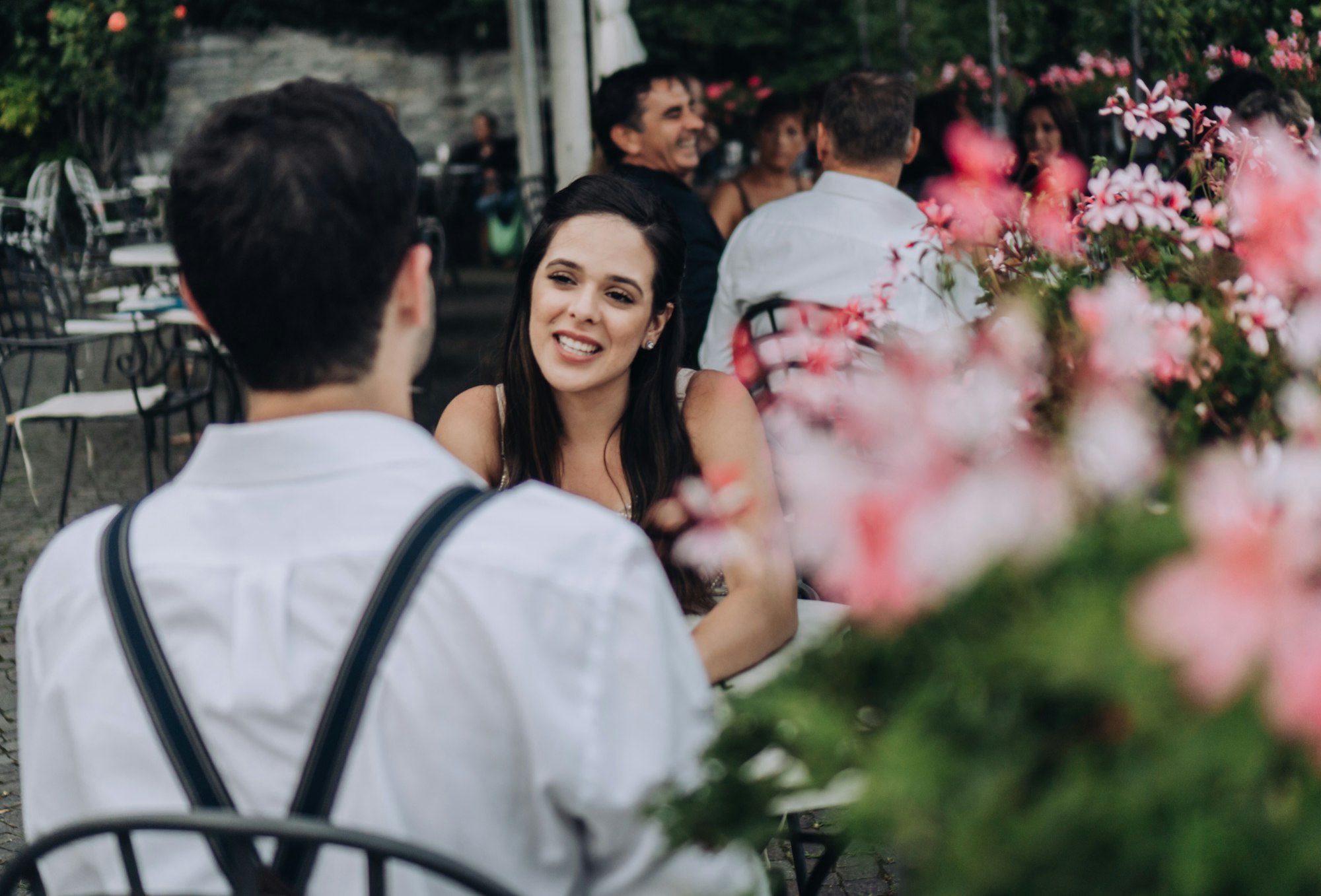 Young couple on a date